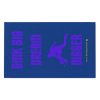 72114-386.jpg 'Dink Big Dream Bigger' Dark Blue Rally Towel, 11x18 With Purple Text