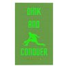 'Dink And Conquer' Green Rally Towel, 11x18 With Green Text